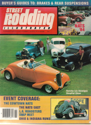 STREET RODDING ILLUSTRATED 1984 NOV - BRAKES & REAR SUSPENSIONS